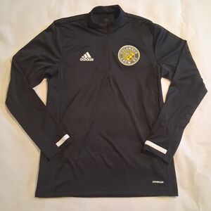 Adidas Aeroready Quarter-Zip Athletic Training Top Columbus Crew Women’s S